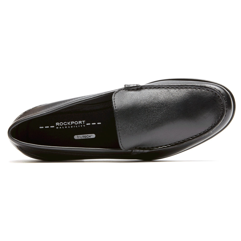 Rockport Singapore Mens Loafers - Classic Venetian Black - FO3672498